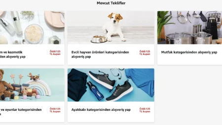 Amazon Belirli Kategorilerde 400₺ Harcamaya 125₺ Kupon